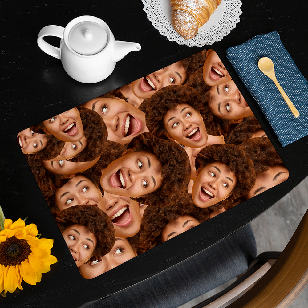 Personalised Face Placemat