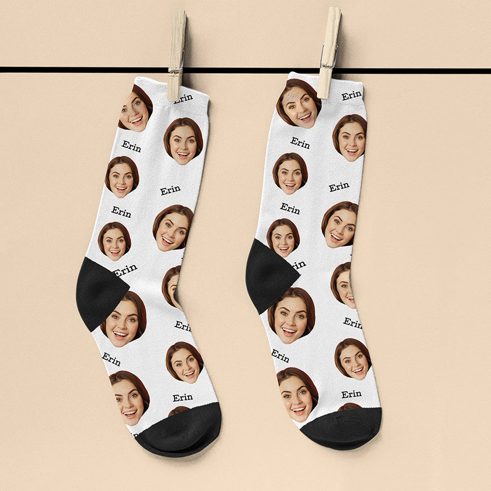 Personalised Face Socks