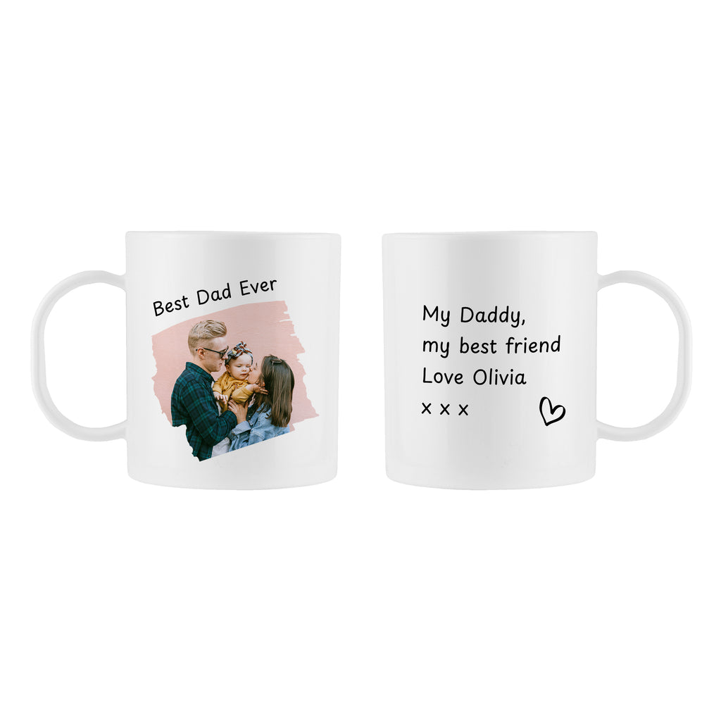 Personalised Father’s Day Photo Polymer Mug