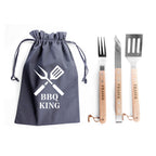 Personalised Engraved BBQ Tools Set