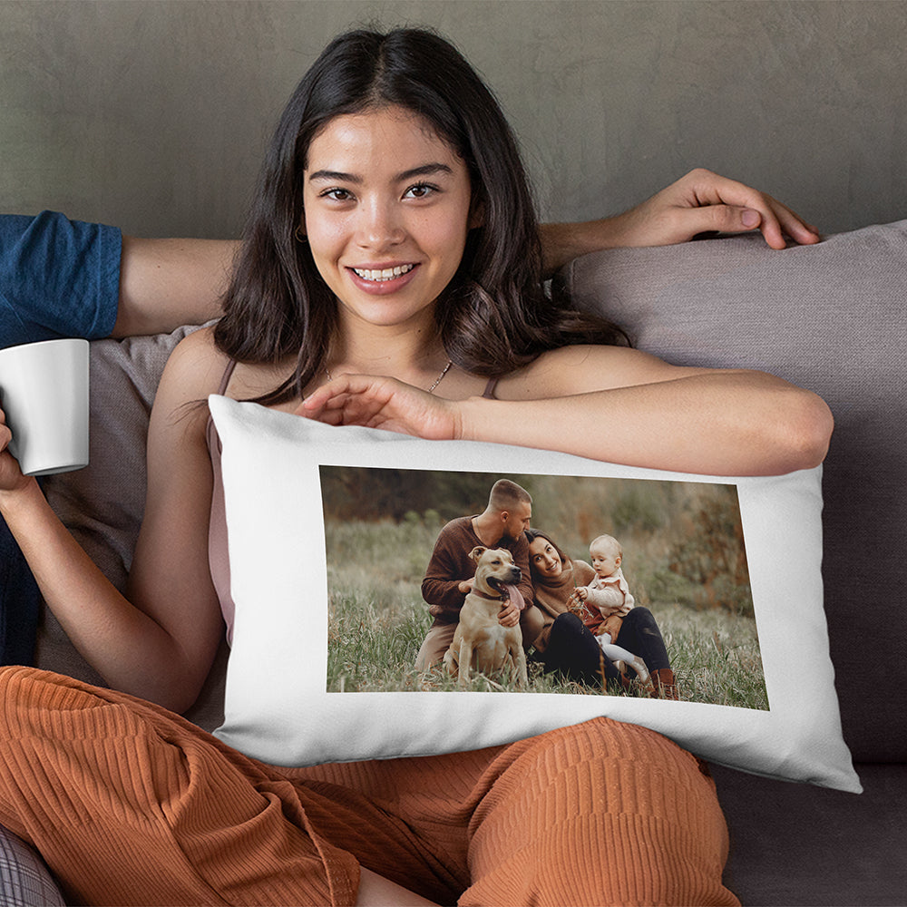 Personalised Rectangle Cushion Cover