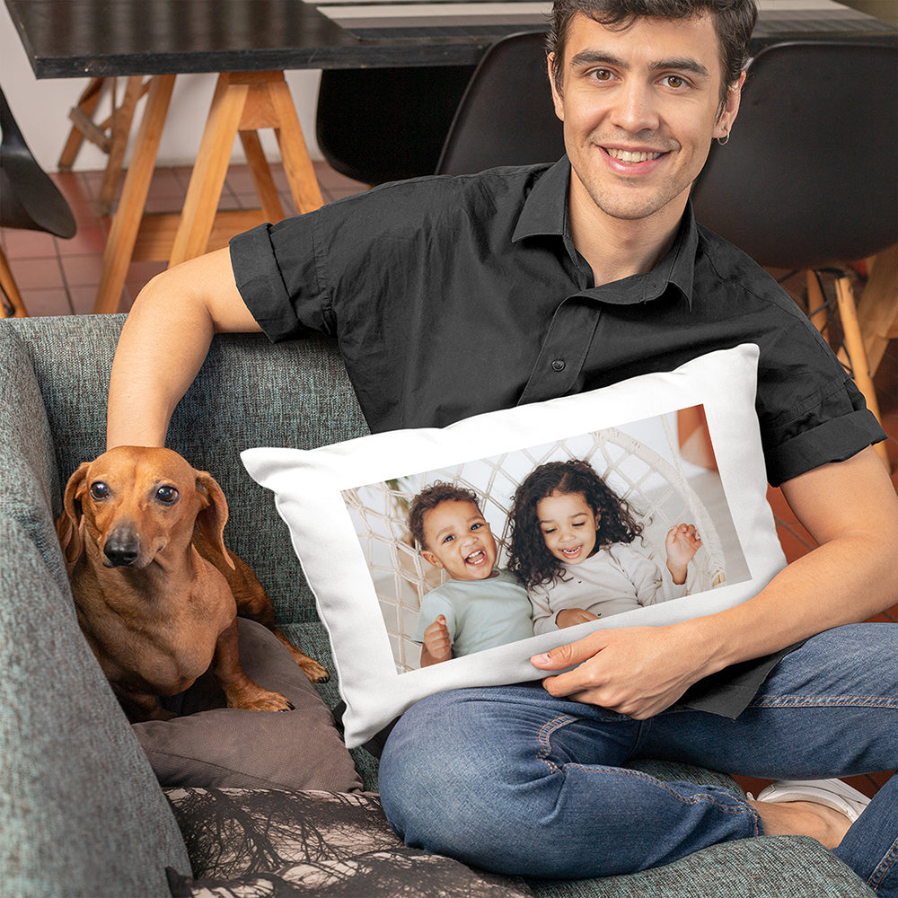 Personalised Rectangle Cushion Cover