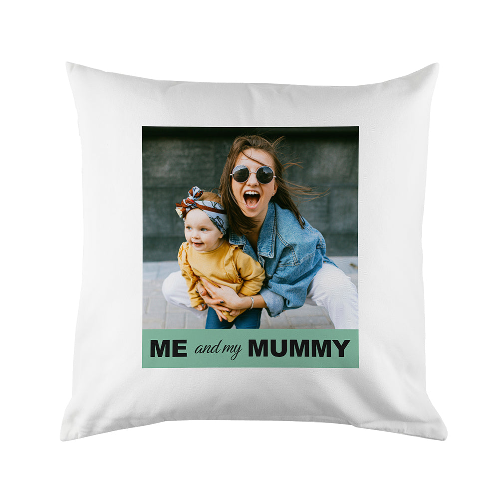 Mum’s Personalised Photo Cushion Cover