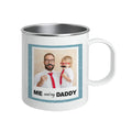 Personalised Dad's Photo Stainless Steel Mug