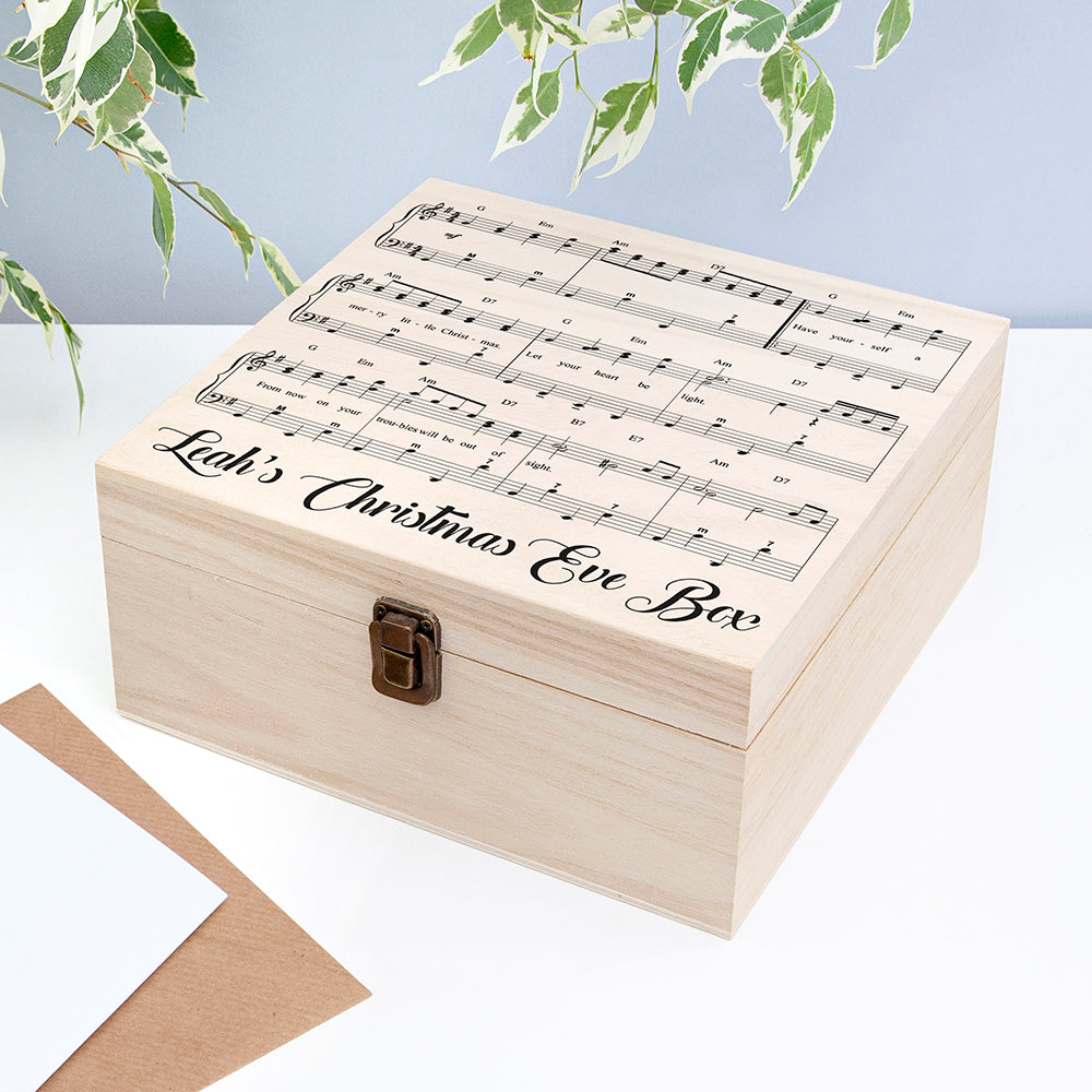 Personalised Have Yourself A Very Merry Christmas Eve Box - Medium