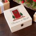 Personalised Festive Door Christmas Box - Medium