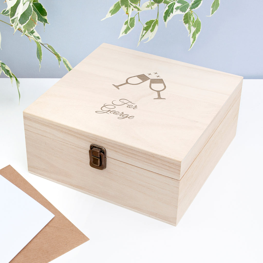 Personalised Surprise Announcement Box - Medium
