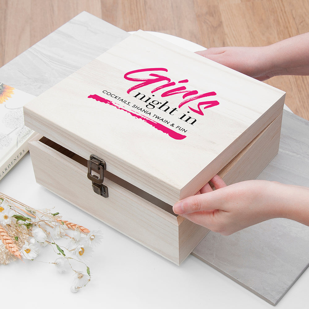 Personalised Girls' Night In Box - Medium