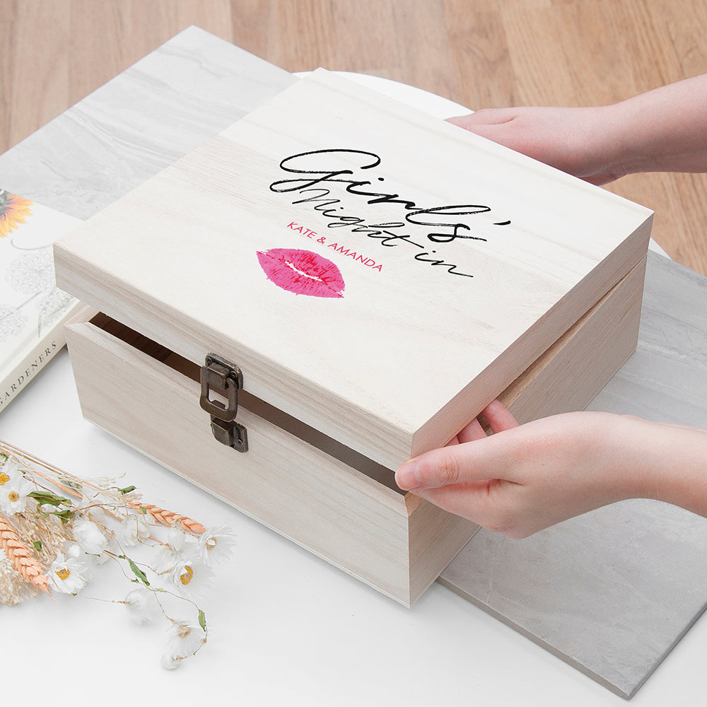 Personalised Exclusive Girls' Night Box - Medium