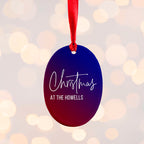 Personalised Family Christmas Decoration