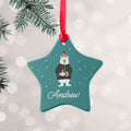 Personalised Polar Bear Christmas Decoration
