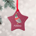 Personalised Winter Owl Christmas Decoration
