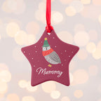 Personalised Winter Owl Christmas Decoration