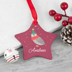 Personalised Winter Owl Christmas Decoration