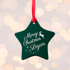 Personalised Merry Christmas Decoration