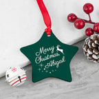 Personalised Merry Christmas Decoration