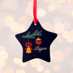 Personalised Christmas Tree Baubles Decoration