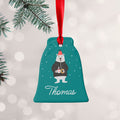 Personalised Polar Bear Christmas Decoration