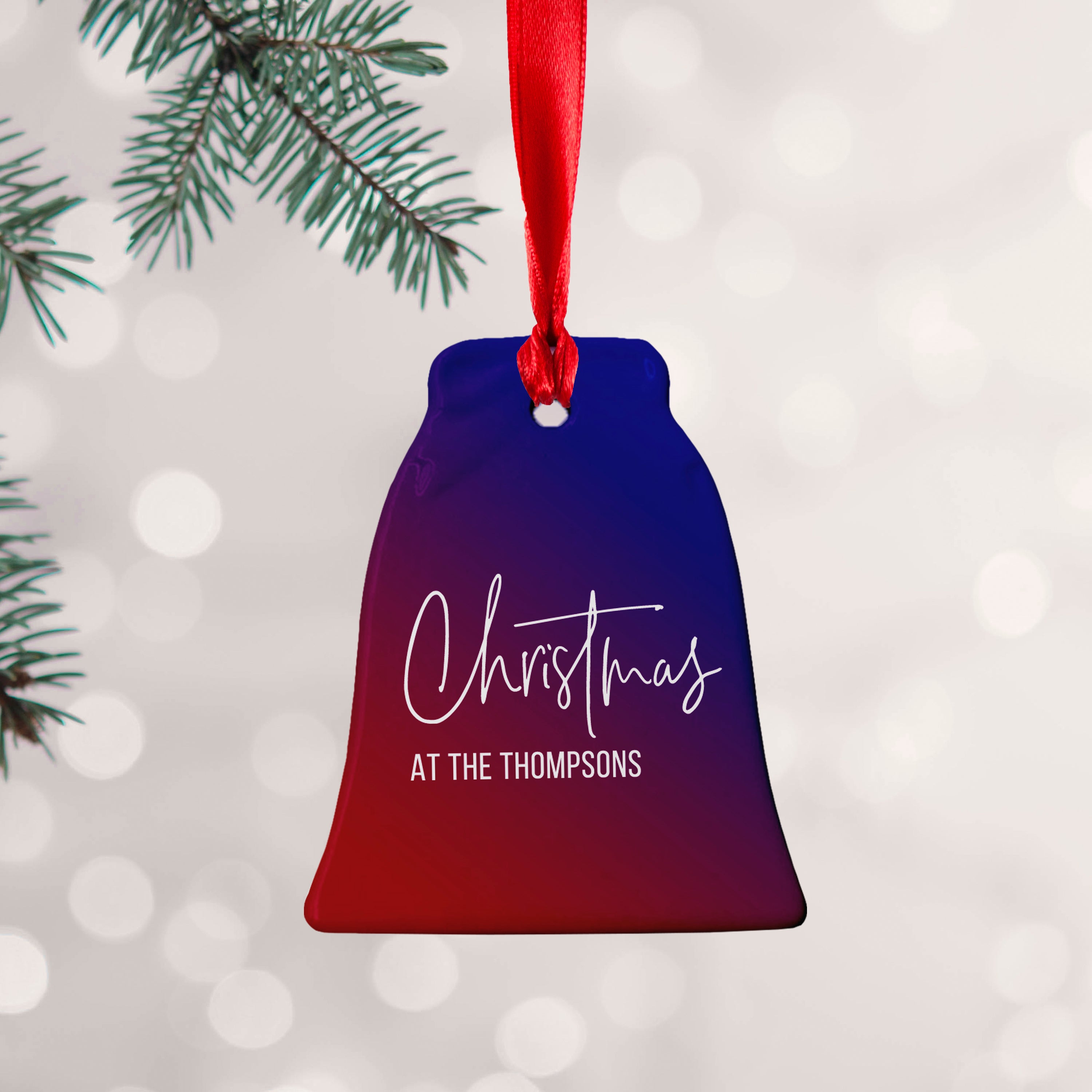 Personalised Family Christmas Decoration