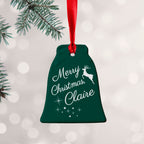 Personalised Merry Christmas Decoration