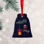 Personalised Christmas Tree Baubles Decoration