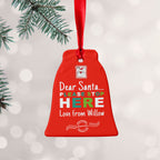 Personalised Dear Santa Christmas Decoration