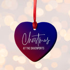 Personalised Family Christmas Decoration