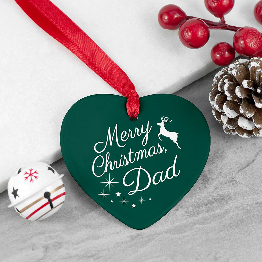 Personalised Merry Christmas Decoration