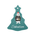Personalised Polar Bear Christmas Decoration