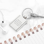 Personalised Graduation Photo Frame Keyring