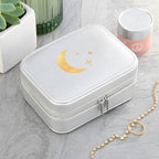 Silver Moon and Stars Jewellery Case