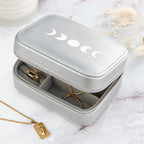 Silver Lunar Cycle Jewellery Case