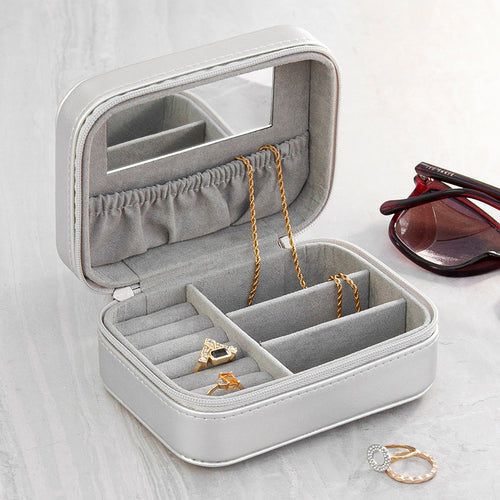 Customisable Silver Shooting Star Jewellery Case