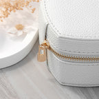 Customisable Shooting Star White Heart Jewellery Case