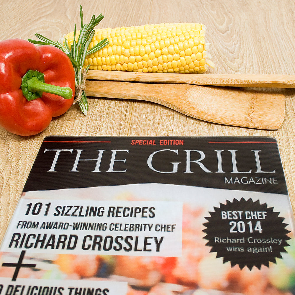 The Grill Magazine, Personalised Glass Chopping Board
