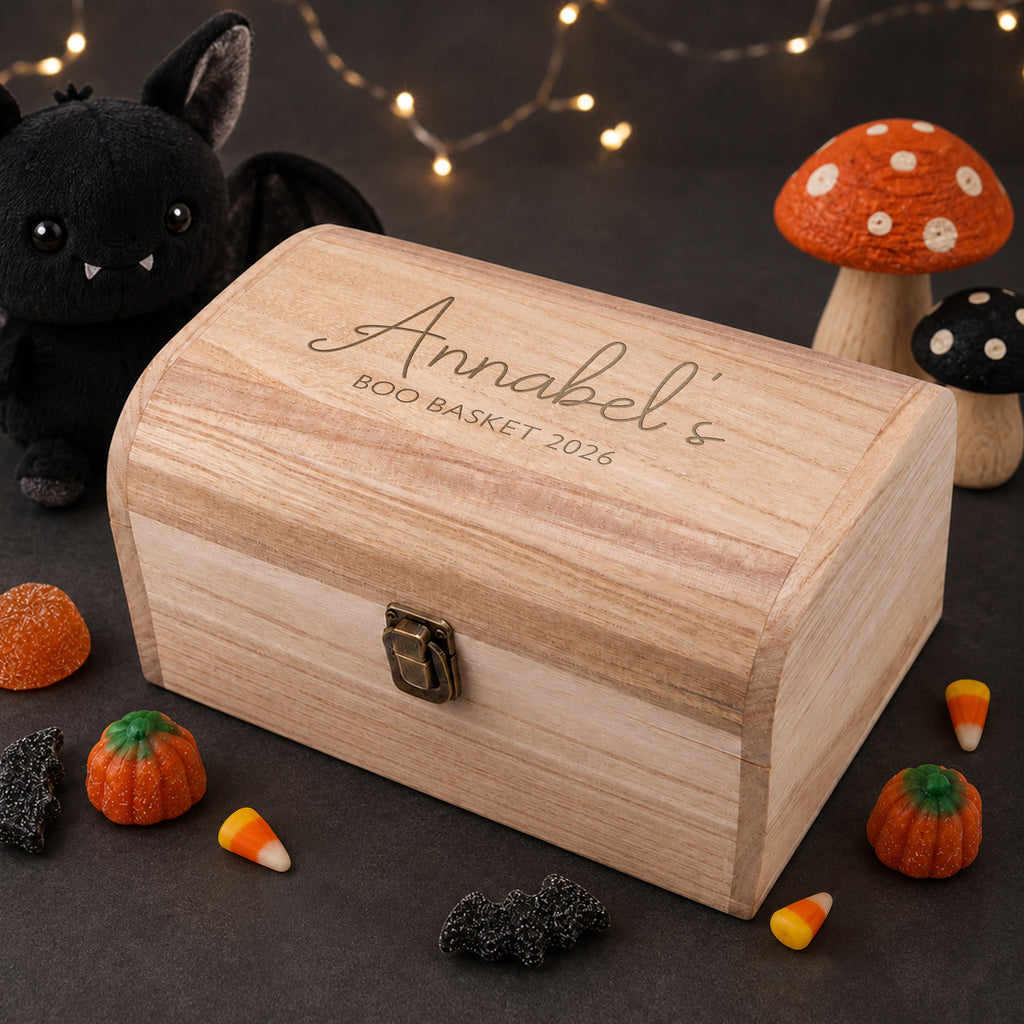 Personalised Boo Basket
