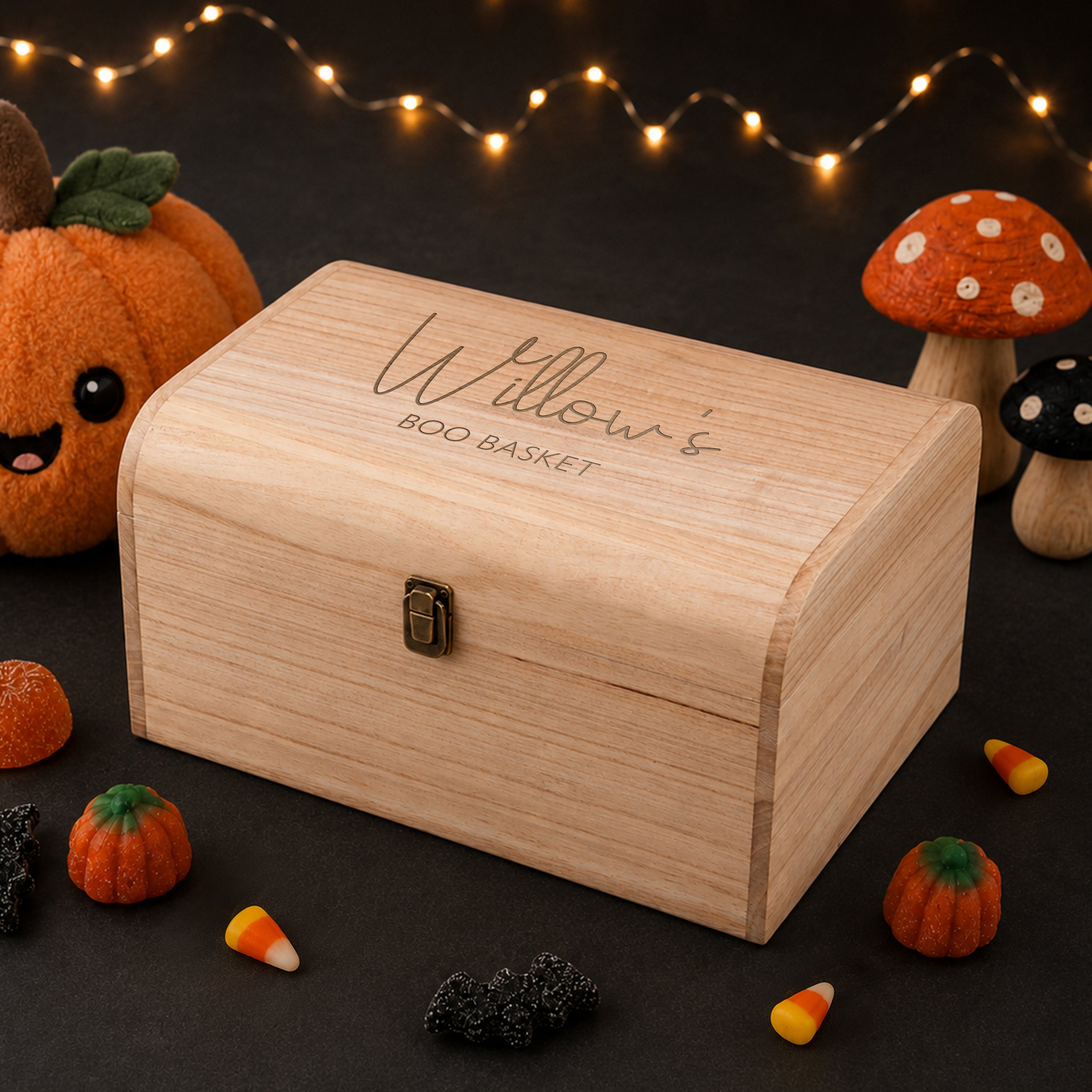 Personalised Boo Basket