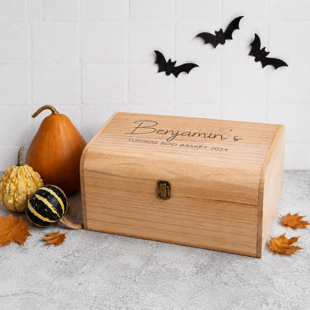 Personalised Boo Basket