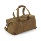 Luxury Waxed Canvas Holdall