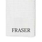 Personalised Waffle Golf Towel