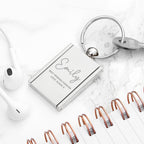 Personalised Special Person Mini Frame Keyring