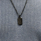 Personalised Men’s Contemporary Dog Tag Necklace