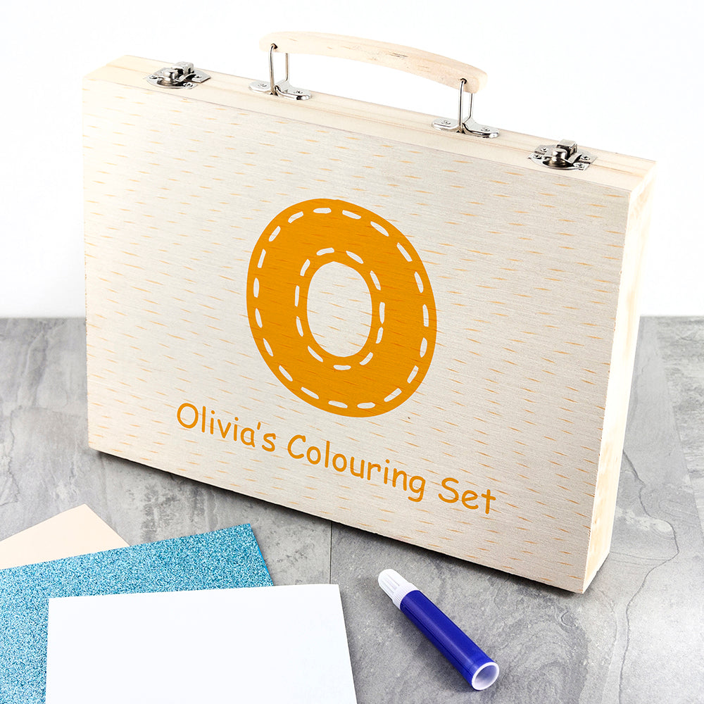 Personalised Children's Colouring In Set