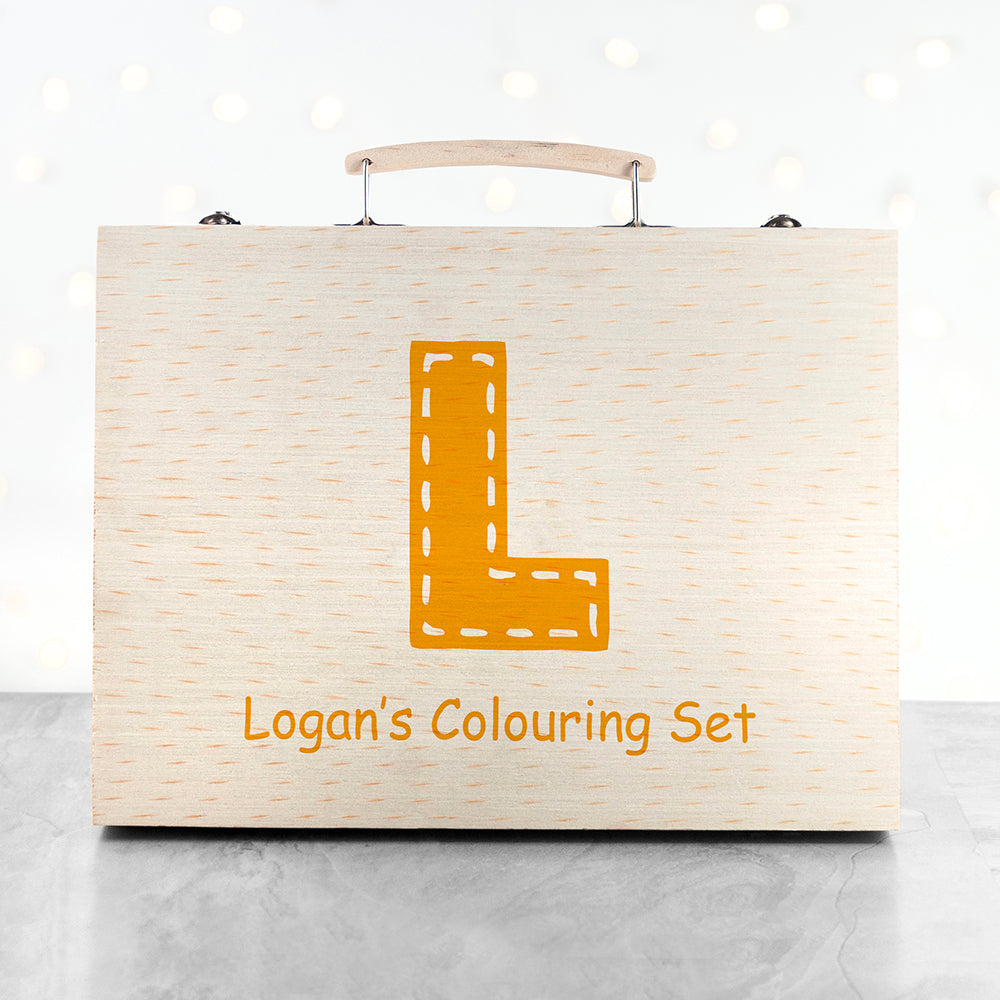 Personalised Children's Colouring In Set