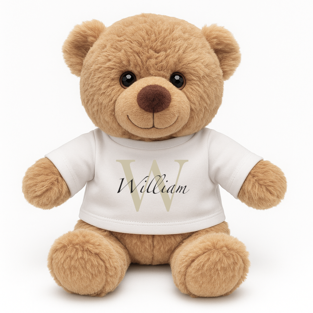 Monogrammed Kid's Teddy Bear