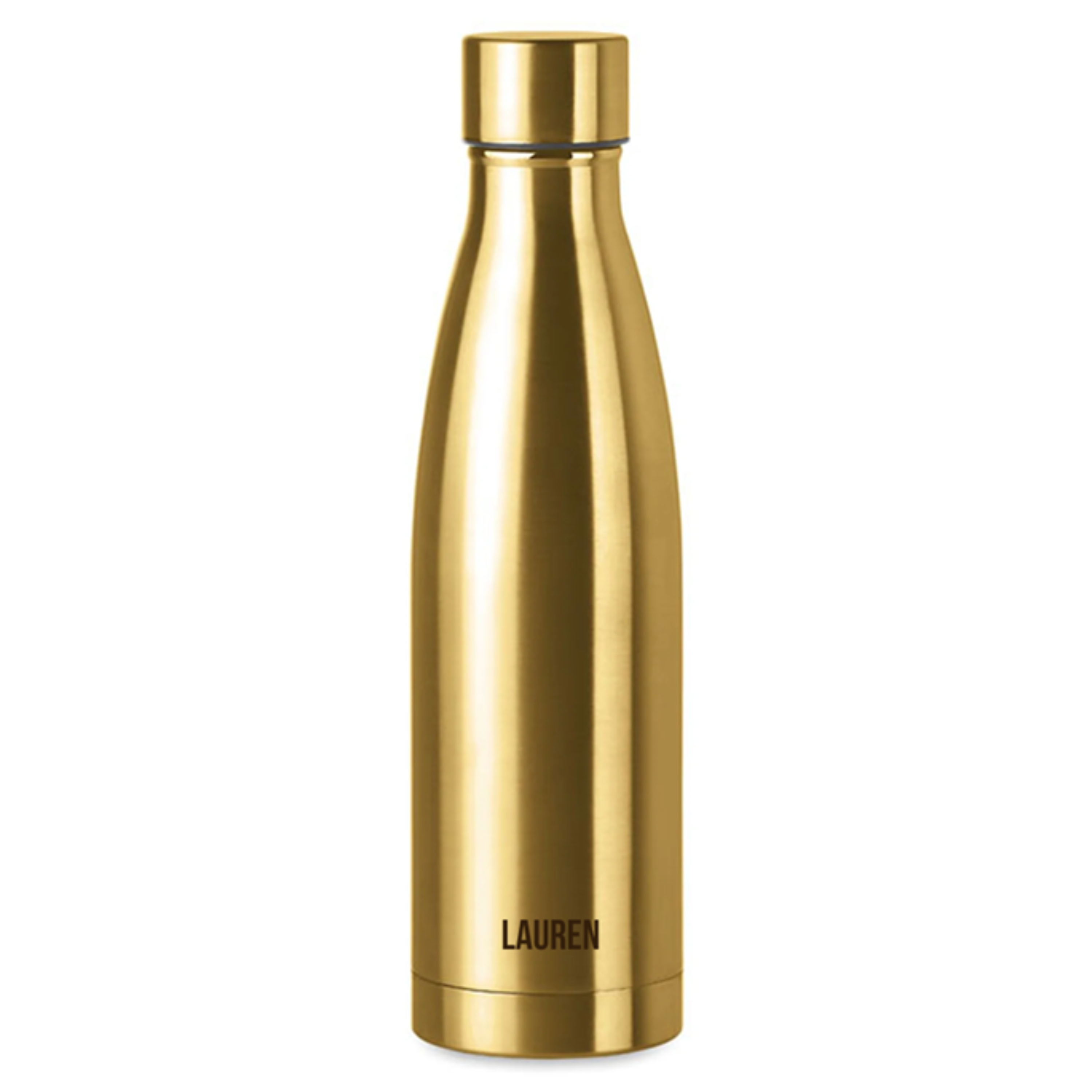 Personalised Copper Insulated Water Bottle