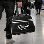 Personalised Vintage Bowling Bag