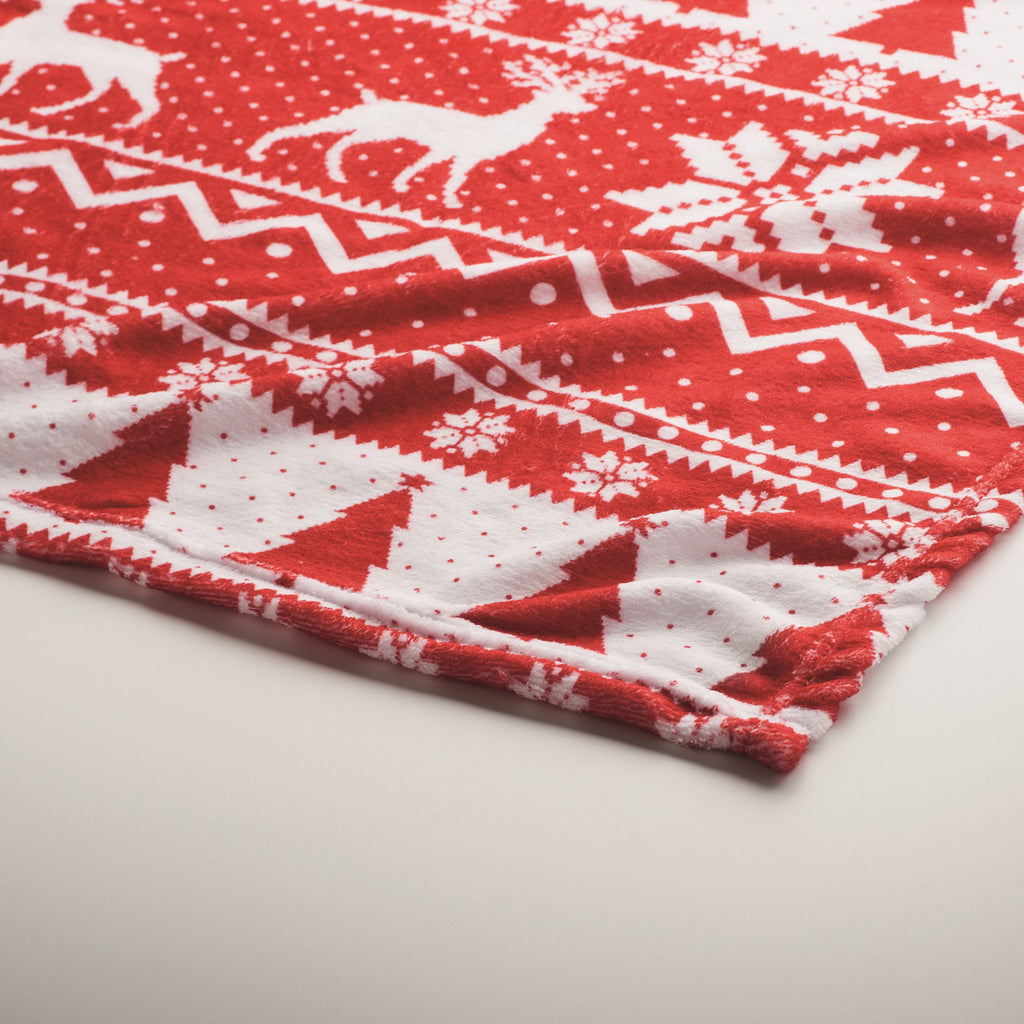 Personalised Festive Fleece Blanket