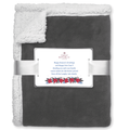 Personalised Sherpa Lined Fleece Blanket