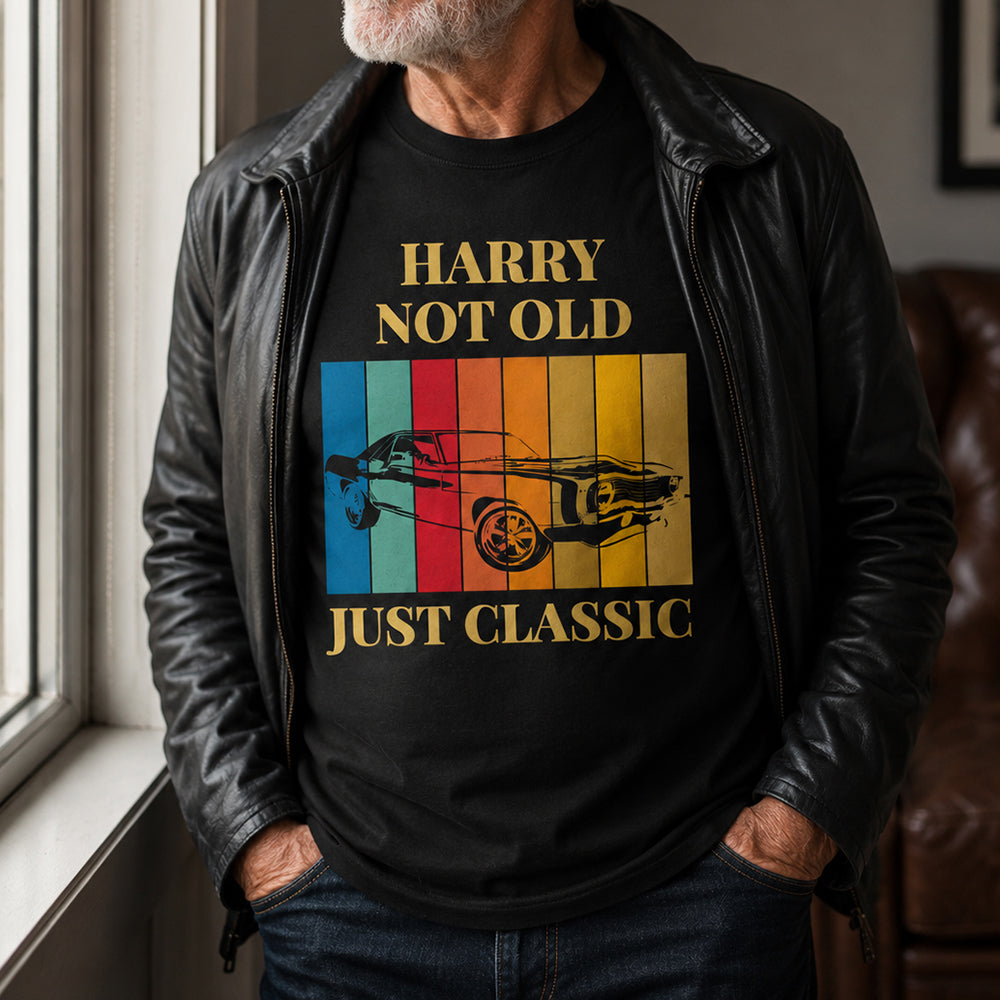 Personalised Men's Not Old Just Classic T-Shirt